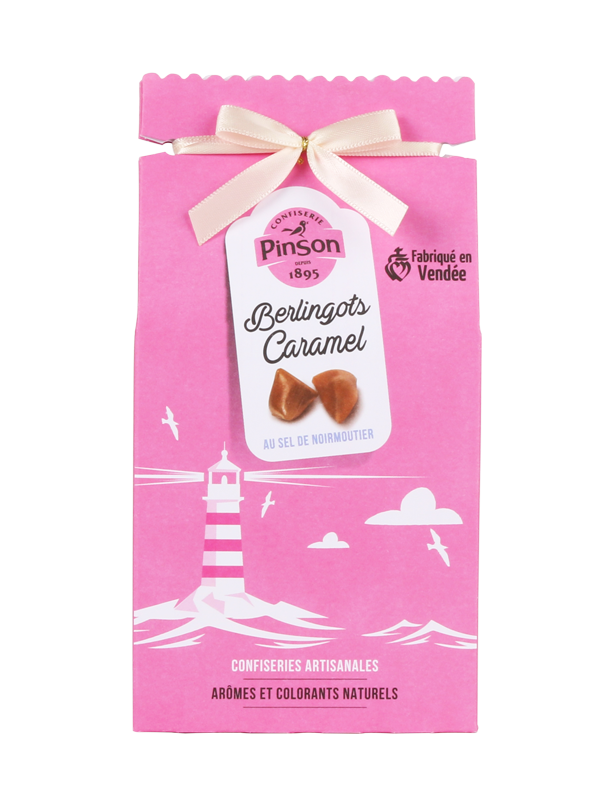Berlingots caramel au sel de Noirmoutier Pinson