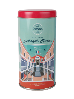 Boite fer rouge berlingot nantais le passage pommeraye