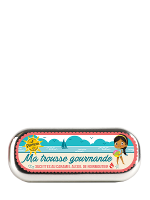 Plumier sucette caramel sel de noirmoutier fille