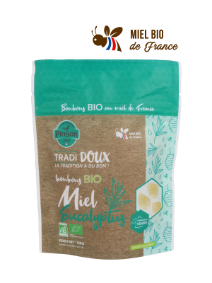 Bonbons bio miel eucalyptus