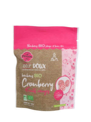 Bonbons cranberry fruits rouges
