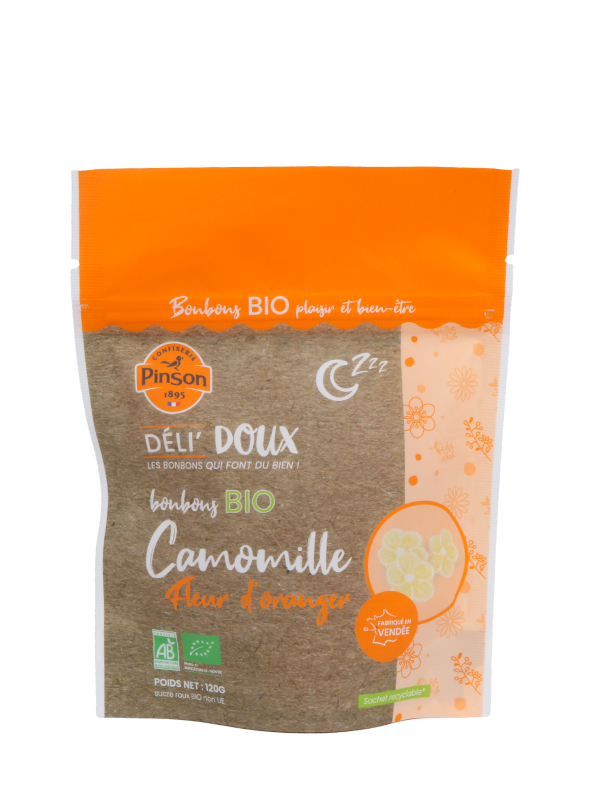 Bonbons camomille fleur d'oranger