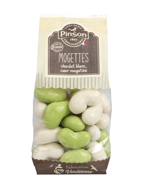 Mogettes blanches et vertes