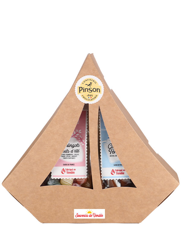 Bateau : Berlingots fruits d'été et caramels tendres au sel de Noirmoutier