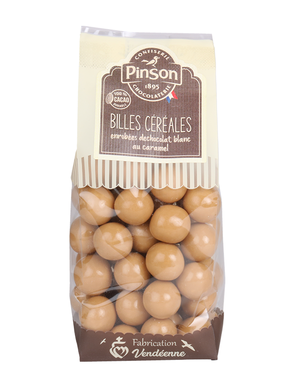 Billes céréales caramel