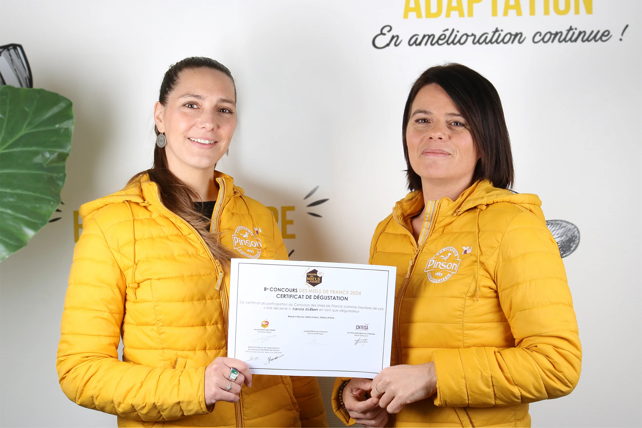 Certificat du Concours des Miels de France