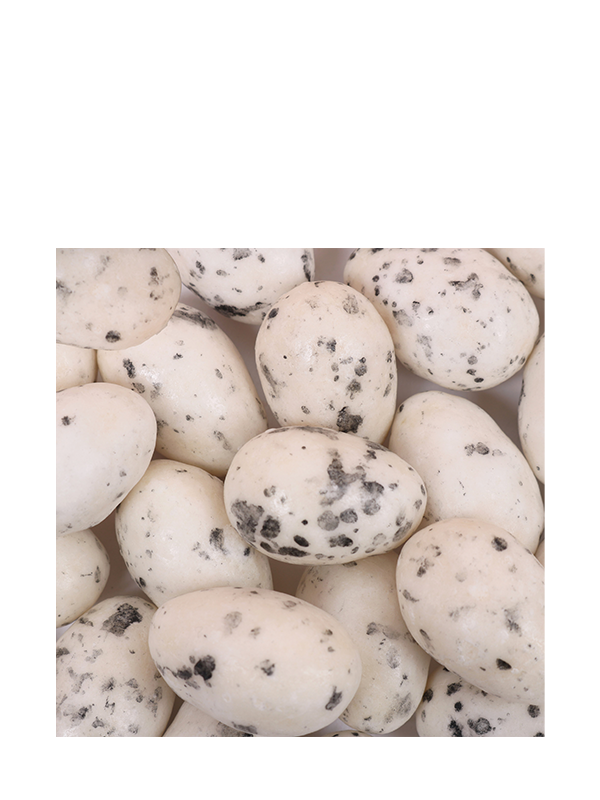 Oeufs de mouette feuilletés pralinés